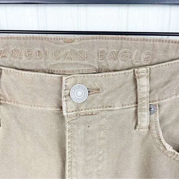 NEW American Eagle Men's Next Level Flex Athletic Tan Khaki Jeans Size 29 x 30 - Picture 4 of 10